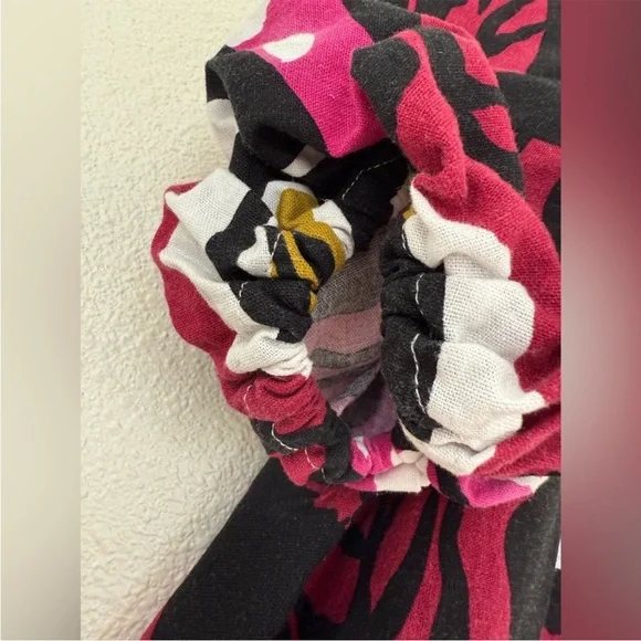 CYNTHIA ROWLEY MINI DRESS PRINT MULTY PINK FLORAL SIZE  M EXCELLENT CONDITION - Picture 7 of 11